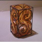 Cute Double Spiral Candle Holder